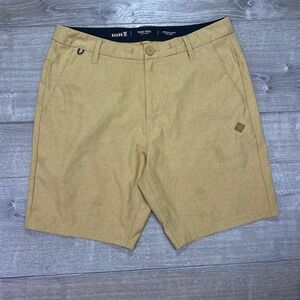 Roark Shorts Mens 32 Beige Hybro Short‎ Amphibious Quick Dry Swim Boardshorts